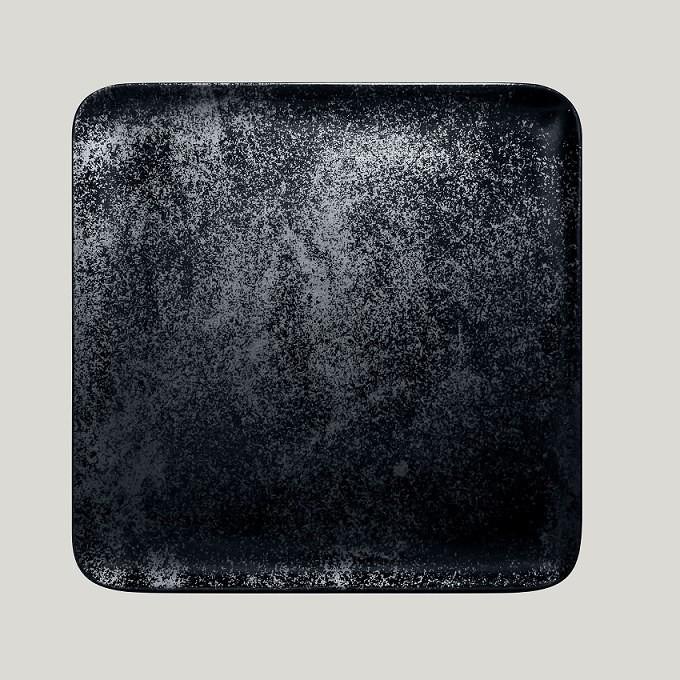RAK KARBON porcelán szögletes tál 33x33x1,7cm, KRAUSP33