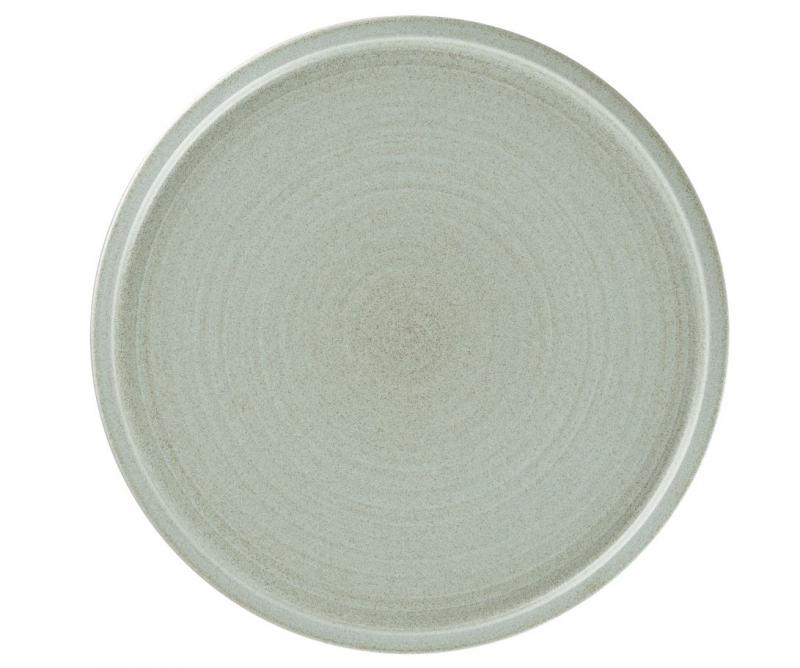 RAK SELVA Aqua green kerámia tányér lapos 27,5x2,4cm, EACP28SAQ