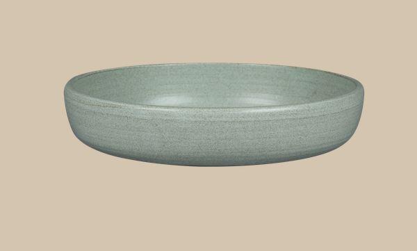 RAK SELVA Aqua green kerámia tányér mély 19,8x4,5cm, 90cl, EADC20SAQ