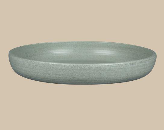 RAK SELVA Aqua green kerámia tányér mély 25,8x4cm, 151cl, EADC26SAQ