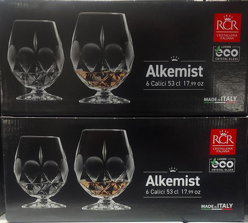 RCR Alkemist Konyakos pohár 53cl, 6db