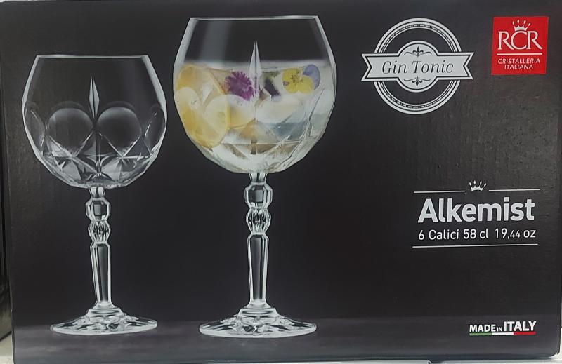 RCR Alkemist talpas Gin Tonic pohár 58cl, 6db