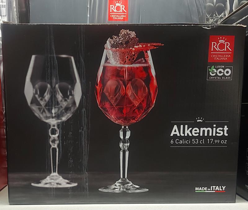 RCR Alkemist talpas pohár 53cl, 6db