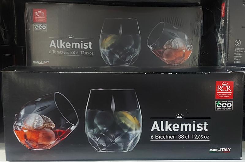 RCR Alkemist Whiskys pohár 38cl, 6db