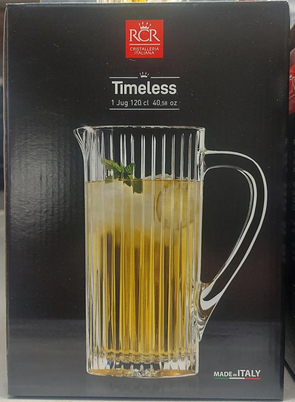 RCR Timeless üveg kancsó 1,2l