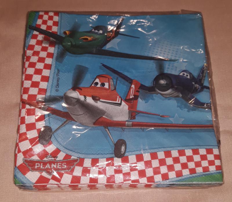 Repcsik (Planes) szalvéta, 33X33 cm, 2 rétegű, 20 db