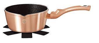 ROSE GOLD bevonatos nyeles lábos 16cm 1,2l indukciós, BH-1513N