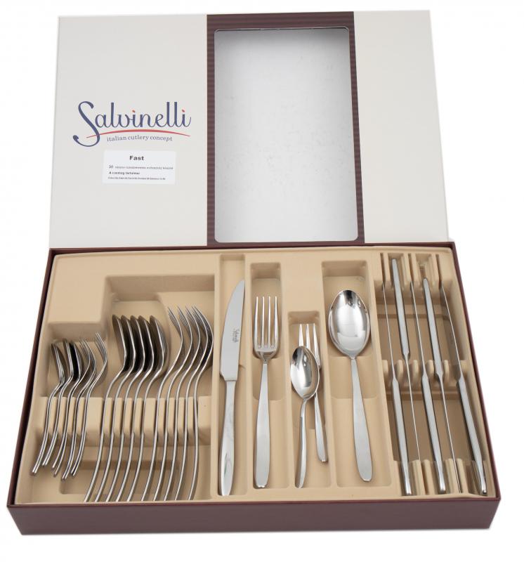 Salvinelli FAST evőeszköz készlet, 30 részes