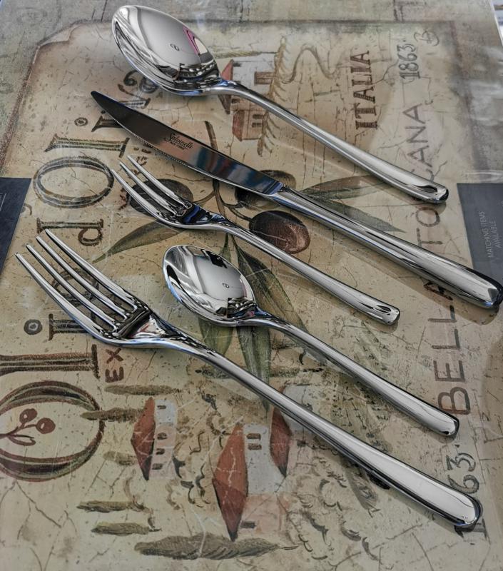 Salvinelli Princess 30 részes rozsdamentes evőeszközkészlet, 5mm, 430537