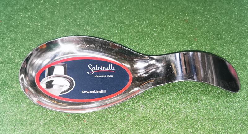 Salvinelli rozsdamentes fakanáltartó, 20X7,5 cm, 430464