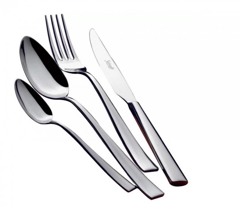 Salvinelli TIME. rm. evőeszköz készlet. 49 részes 3 mm fa dobozos