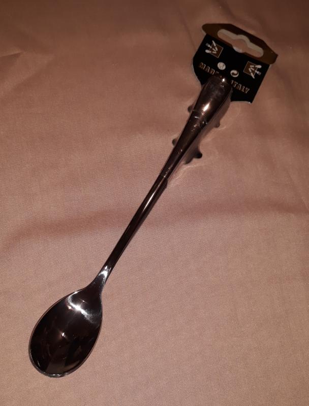 Sciola BARI rozsdamentes hosszúnyelű-limonádéskanál kanál, 6 db, 135008