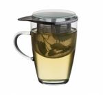 SIMAX hőálló bögre+fémszűrő+tető, 0,35 l, 401099