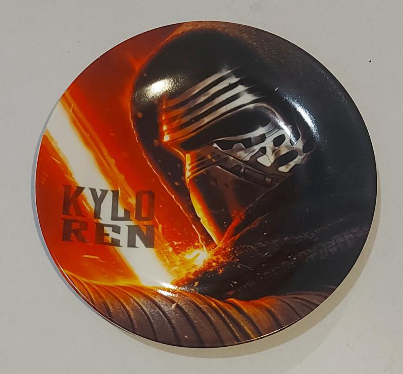 Star Wars Kylo Ren porcelán kistányér, 17,5cm