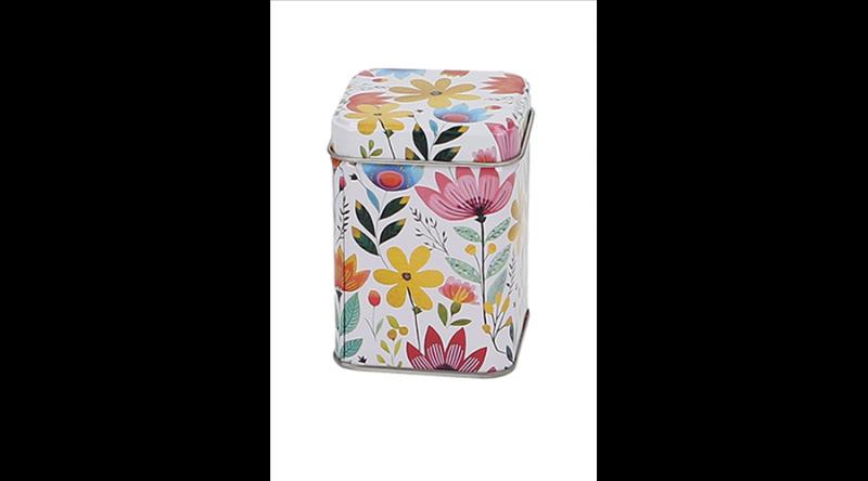 T.B.FLW896 Fémdoboz 44x44x64mm,25g Flowers