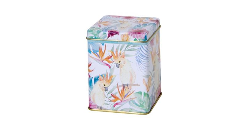 T.B.PAR698 Fémdoboz 75x75x95mm,100g Paradise