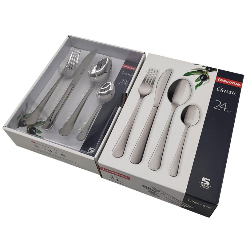 TESCOMA CLASSIC Evőeszköz készlet 24 db-os, 391406