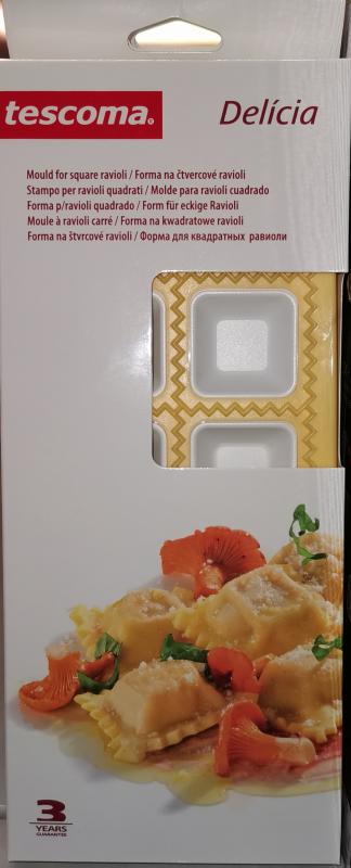 Tescoma Delícia 10 darabos ravioli készítő, négyzet alakú, 630877