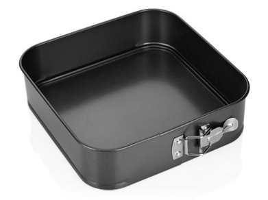 TESCOMA DELICIA kapcsos tortaforma, csatos, szögletes, 24x24 cm, 623296