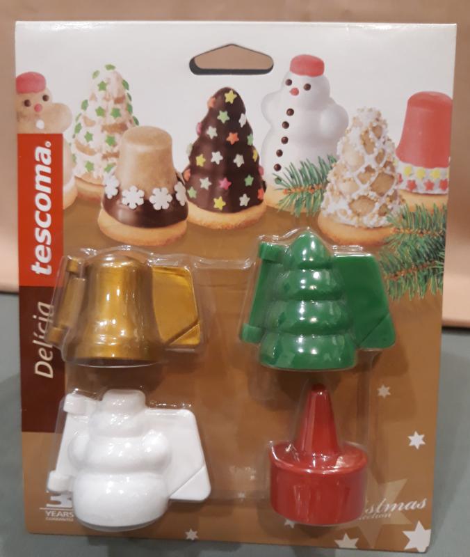 TESCOMA Delícia, Karácsonyi formák, 4 db, 631646