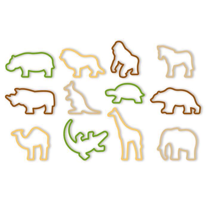 TESCOMA DELÍCIA KIDS ZOO süti kiszúrók,12db, 630930