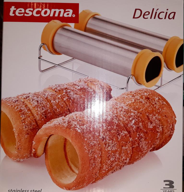 Tescoma Delícia kürtőskalács készítő szett, 2db+keret, 623390