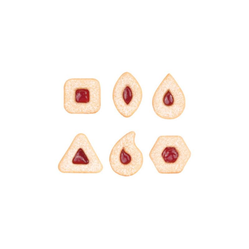TESCOMA DELÍCIA Linzerkiszúrók, modern, 6 db, 630933