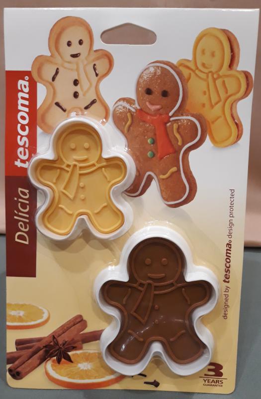 Tescoma Delícia műanyag linzerformázó, pecsét, MÉZI, 2 db, 630858