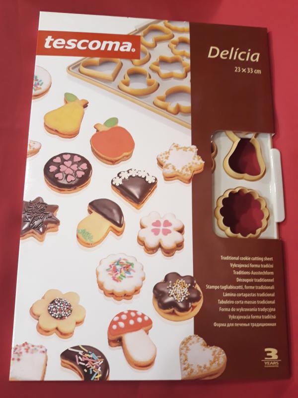 TESCOMA Delícia műanyag tésztakiszúró vegyes minták, 630882