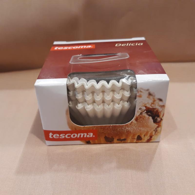 Tescoma Delícia muffin sütőpapír, fehér, 100 db, 6,5X2,5 cm, 630630