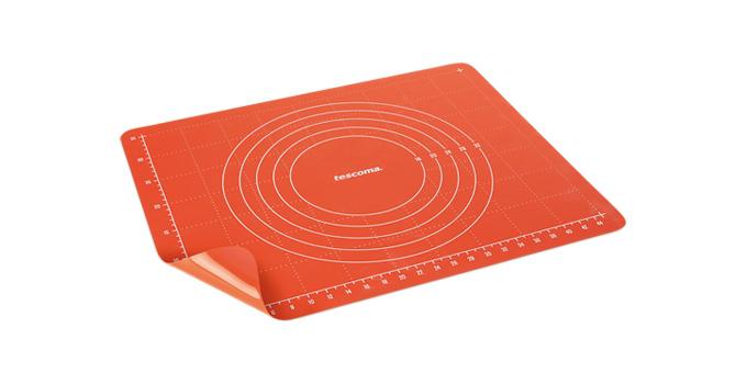 Tescoma Delícia Sil.prime szilikonos nyújtó/gyúrólap klipsz-szel, mértékjelöléssel 50x40 cm, 629448