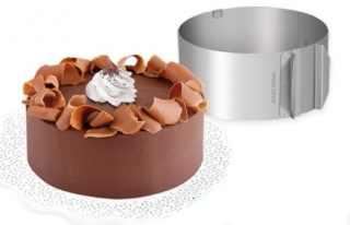 TESCOMA DELICIA torta keret, kerek, állítható, 16-30 cm, 623380