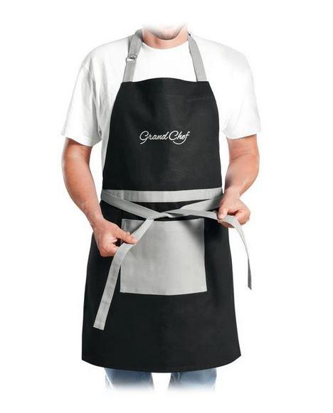 TESCOMA GrandCHEF konyhai kötény, fekete, 428848