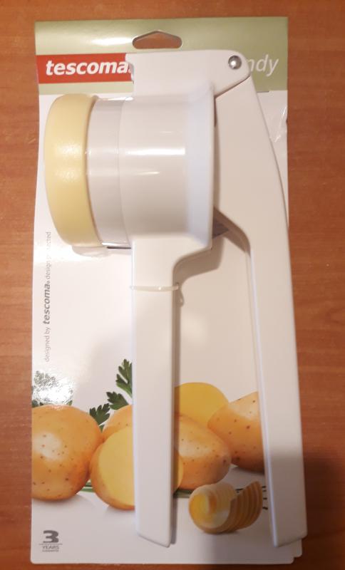 Tescoma Handy krumplinyomó-burgonyatörő 2 betéttel,fehér, műanyag, 643568