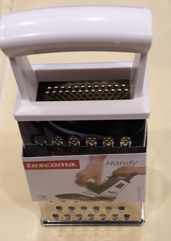 TESCOMA Handy reszelő, nagy, négyszögletes, fogóval, 643782