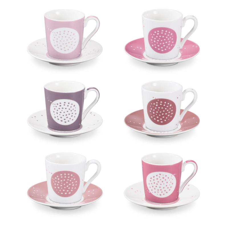 TESCOMA myCOFFEE eszpresszo csésze, csészealj, 6db, Sugar, 387715