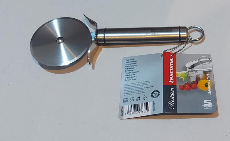 Tagliapizza Professionale Tescoma President - Acciaio Inox 18/10, Design Elegante E Lavabile In Lavastoviglie - Foto 3