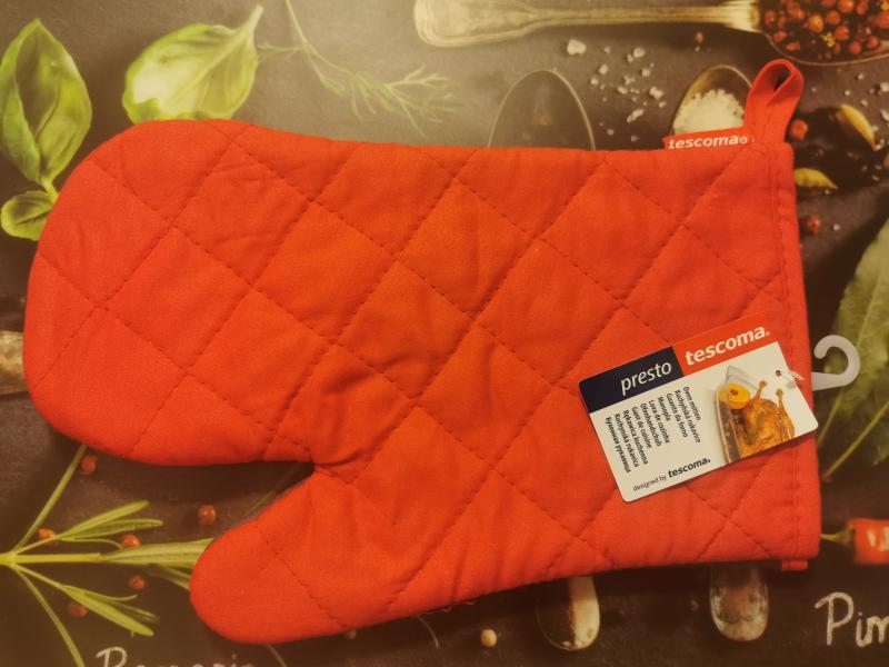Tescoma Presto edényfogó kesztyű, piros-szürke, 639815