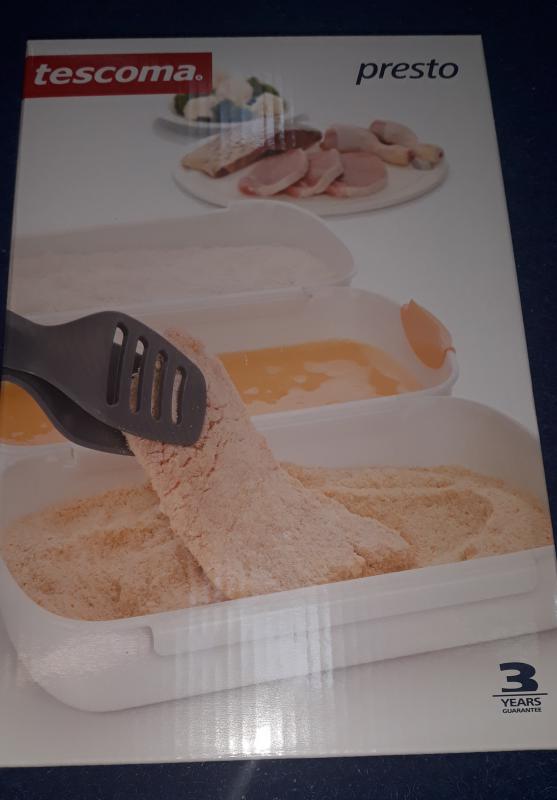 Tescoma Presto panírozó készlet, 3+1 db-os szett, 420870