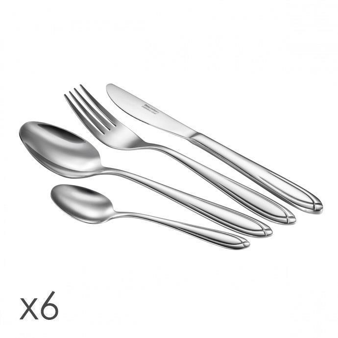 TESCOMA SCARLETT evőeszköz készlet, 24 db-os, 391600