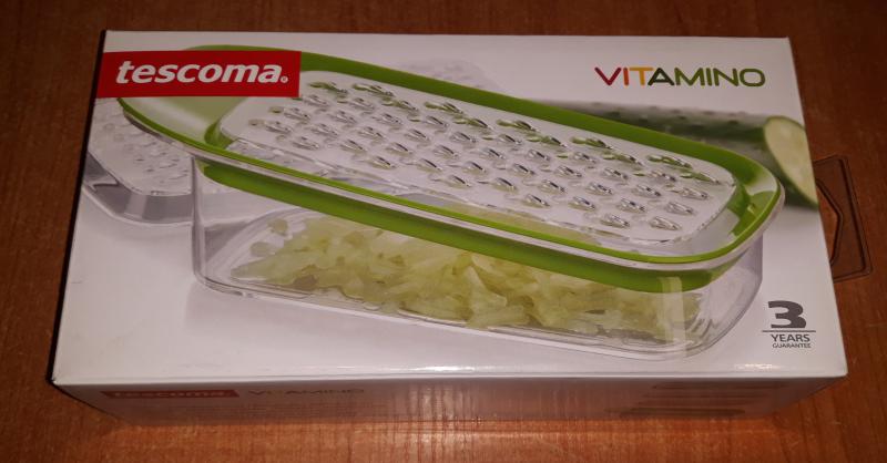 TESCOMA VITAMINO multifunkciós reszelő, 3db betét+tál, 642744