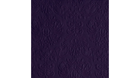 AMB.12507908 Elegance Violet dombornyomott papírszalvéta 25x25cm,15db-os