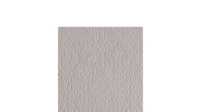 AMB.12511108 Elegance stone dombornyomott papírszalvéta 25x25cm, 15db-os