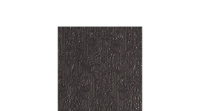 AMB.12511112 Elegance dark grey dombornyomott papírszalvéta 25x25cm,15db-os