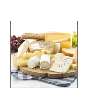 AMB.12517505 Cheese Platter papírszalvéta 25x25cm,20db-os