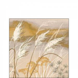 AMB.12518565 Waving grass papírszalvéta 25x25cm, 20db-os
