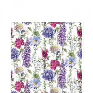 AMB.12520475 Flower tendril papírszalvéta 25x25cm, 20db-os