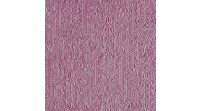 AMB.13307034 Elegance Pale Rose dombornyomott papírszalvéta 33x33cm,15db-os