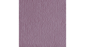 AMB.13307905 Elegance Pale lilac dombornyomott papírszalvéta 33x33cm,15db-os