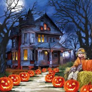 AMB.13311000 Spooky papírszalvéta 33x33cm,20db-os